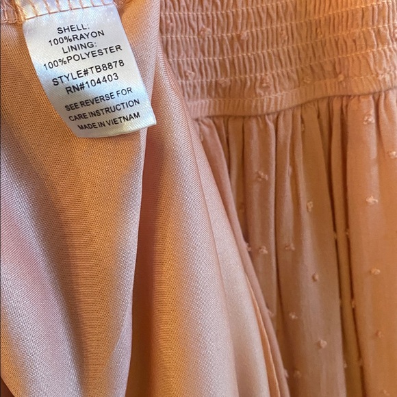 Mine Casual Pink Ruffled Dress - Picture 13 of 13